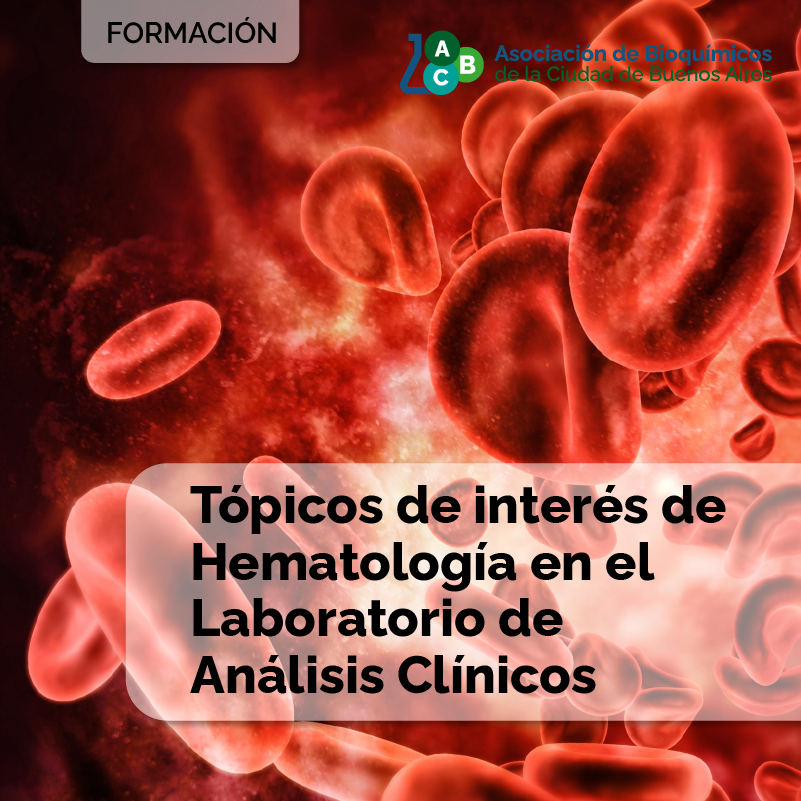 Course Image TÓPICOS DE INTERÉS DE HEMATOLOGÍA EN EL LABORATORIO DE ANÁLISIS CLÍNICOS